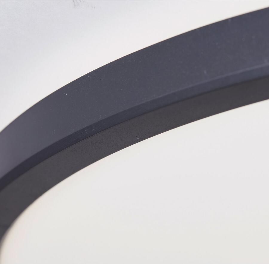 Brilliant Leuchten Ledscherm Brennan LED paneel D 54 cm 4000 lm 3-staps dimbaar 4000 K IP44 (1 stuk)