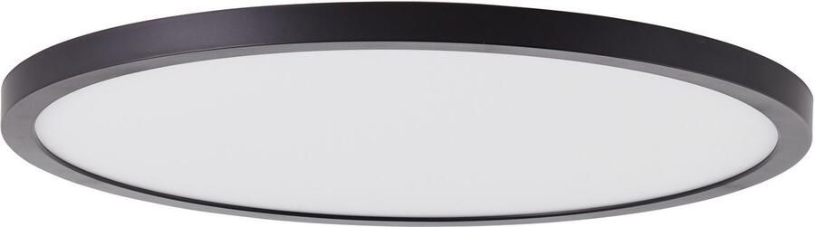 Brilliant Leuchten Ledscherm Tuco Ø 29 5 cm in 3 standen dimbaar 2700 lumen warmwit zwart wit (1 stuk)