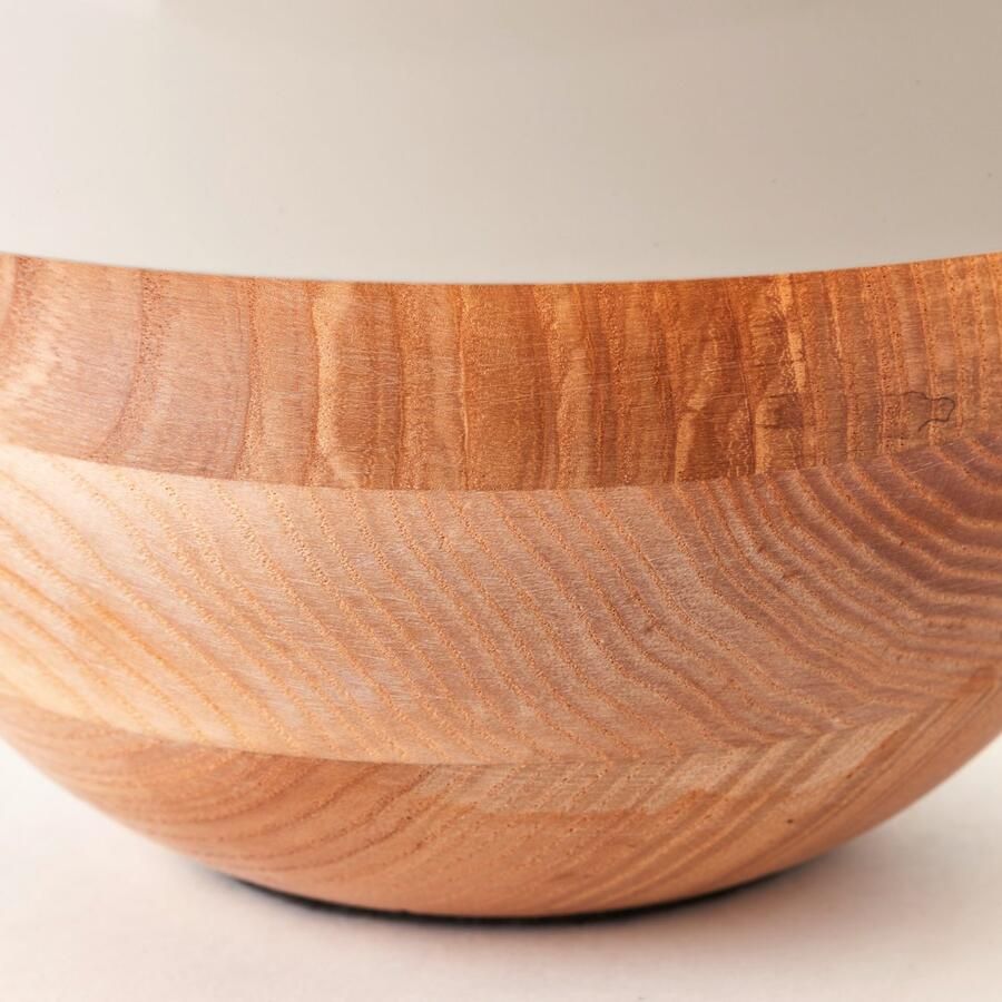 Brilliant Leuchten Tafellamp Nalam Paddenstoel tafellamp Ø 20 cm E14 hout metaal (1 stuk)