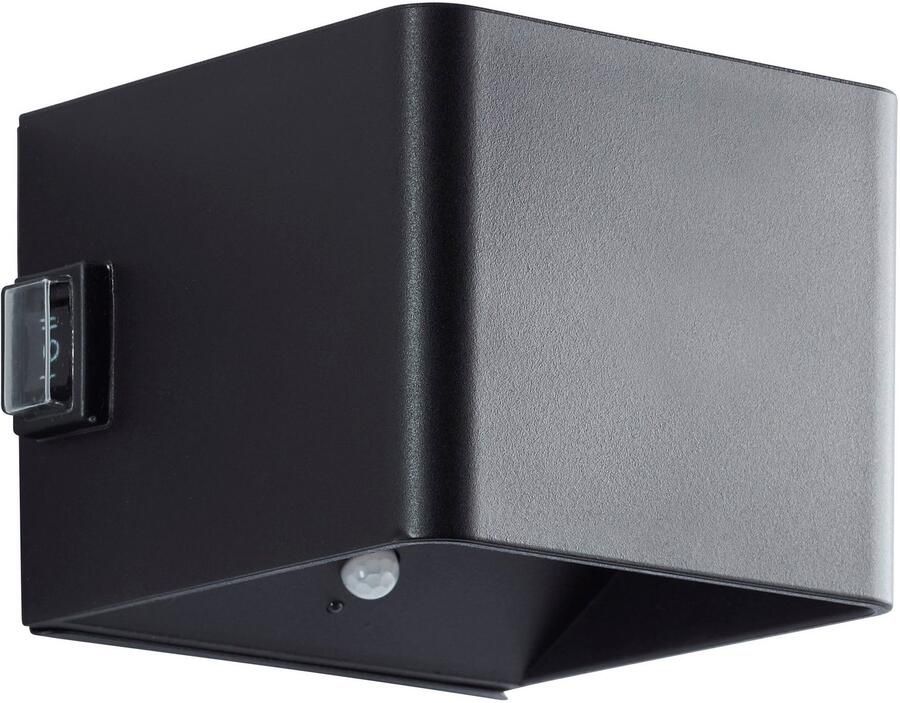 Brilliant Leuchten Wandlamp voor buiten Iseo draagbare acculamp incl. magnetische plaat Accu 300 lm 3000 K USB zwart mobiele buitenlamp wandlamp (1 stuk)