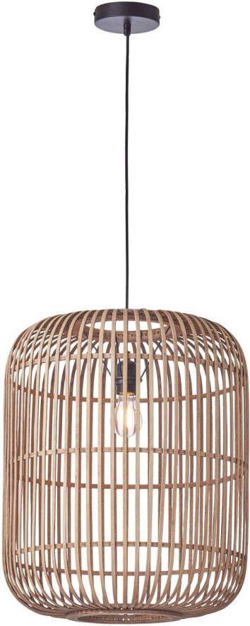 Brilliant Hanglamp Woodrow Bruin ⌀45cm E27