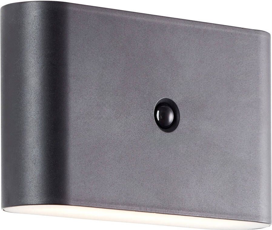 Brilliant Leuchten Led-wandlamp voor buiten Xino Accu-lamp 330 lm 3000K magnetische bevestiging up-downlight USB (1 stuk)
