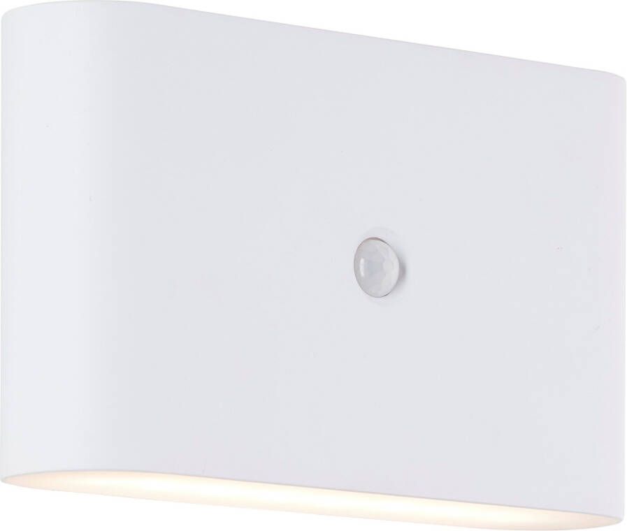 Brilliant Leuchten Led-wandlamp voor buiten Xino Accu-lamp 330 lm 3000K magnetische bevestiging up-downlight USB (1 stuk)