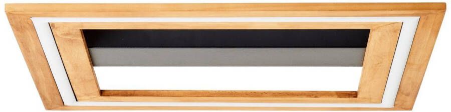 Brilliant Leuchten Plafondlamp Rhea 3-traps dimbaar 45x45 cm 3000 lumen 3000 kelvin warmwit (1 stuk)