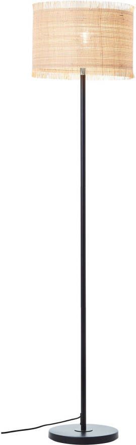 Brilliant Leuchten Staande lamp Raffy Kap van zeegras 154 x 36 cm E27 natuur zwart (1 stuk)