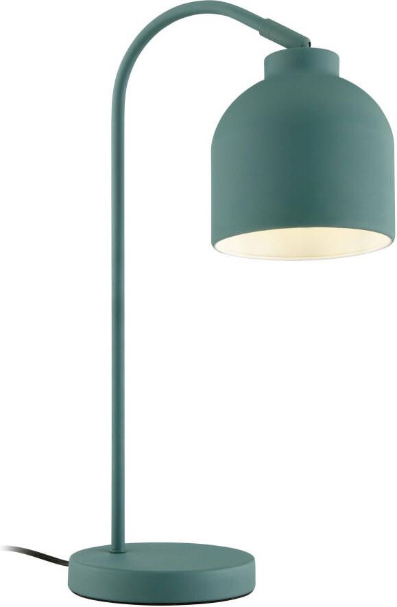 Brilliant lamp Sven tafellamp turquoise metaal 1x A60 E27 40W normale lampen (niet meegeleverd) A++