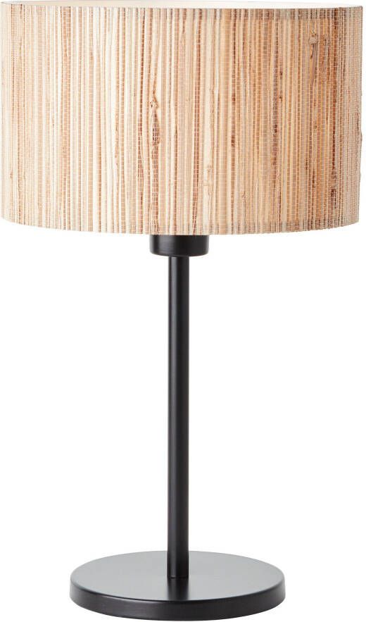 Brilliant Leuchten Tafellamp Wimea zwart naturel (1 stuk)