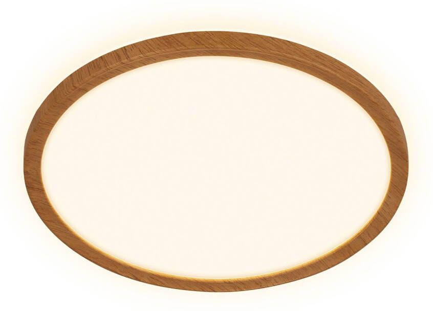 Briloner Leuchten Plafondlamp TAVA WOOD Plafondlamp