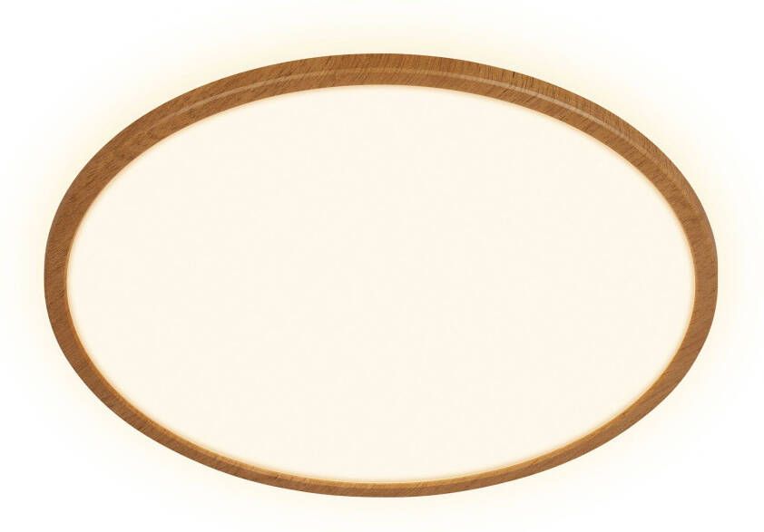 Briloner Leuchten Plafondlamp TAVA WOOD Plafondlamp