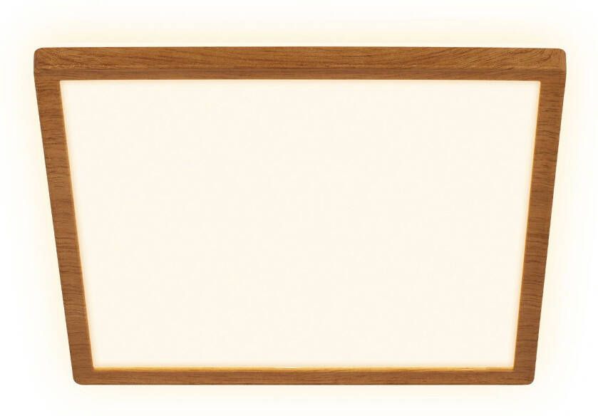 Briloner Leuchten Plafondlamp TAVA WOOD Plafondlamp