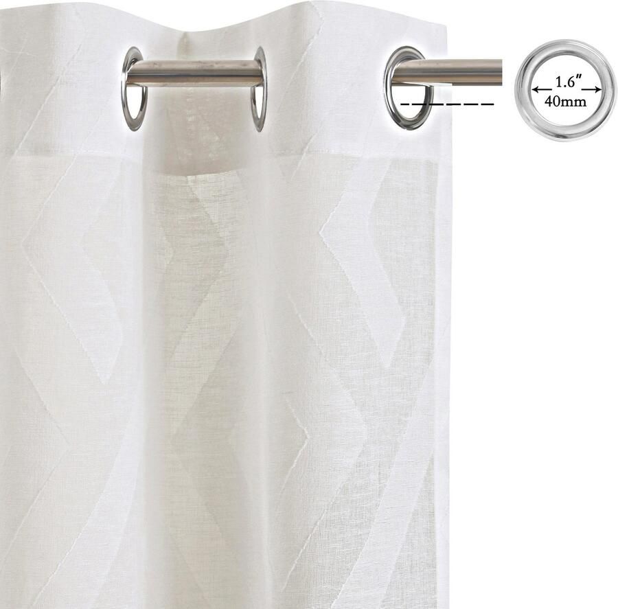 Bruno Banani Gordijn Lynn mooie sjaal scherli tijdloos en modern (1 stuk)