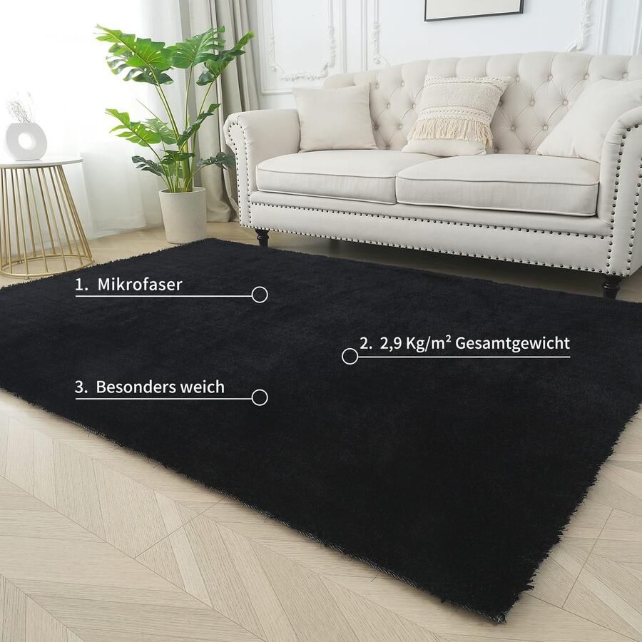 Bruno Banani Vloerkleed Dana tapijt bijzonder zacht en knuffelig klantenfavoriet