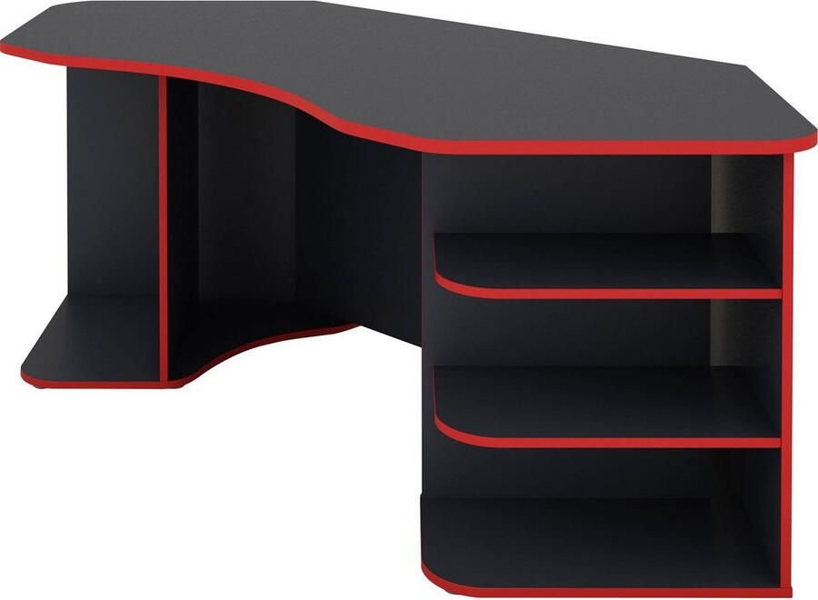 ByLIVING Gamingtafel Thanatos Breedte 198 cm modern hoekbureau