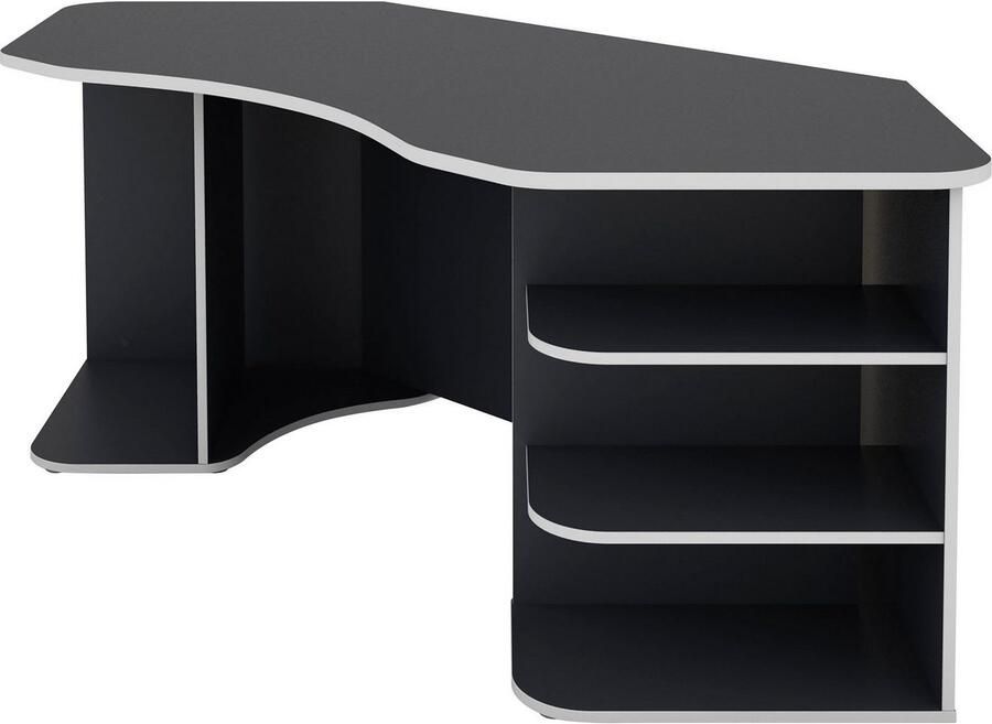 ByLIVING Gamingtafel Thanatos Breedte 198 cm modern hoekbureau