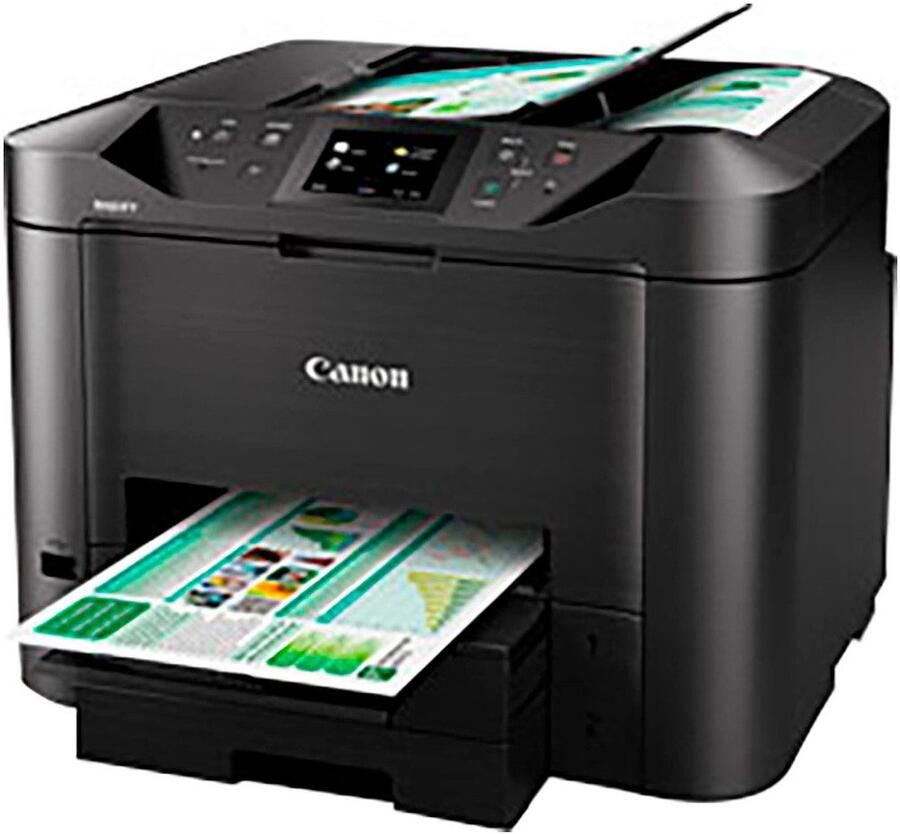 Canon All-in-oneprinter MAXIFY MB5450 4-in-1 inkjet-multifunctionele printer met duplex-adf + hoge capaciteit