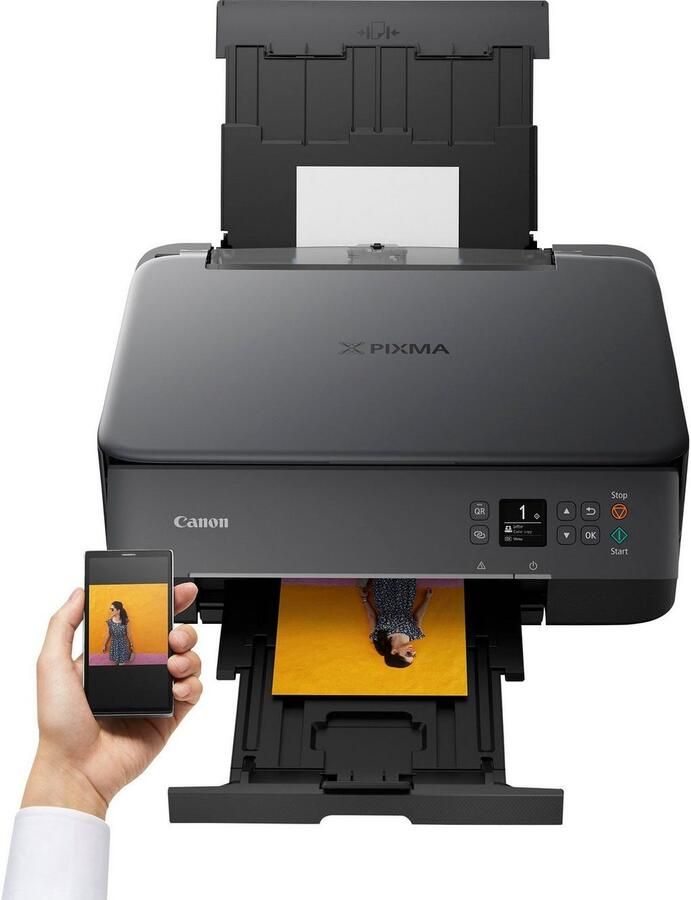 Canon All-in-oneprinter PIXMA TS5350i 3-in-1 inkjet-multifunctionele printer in zwart