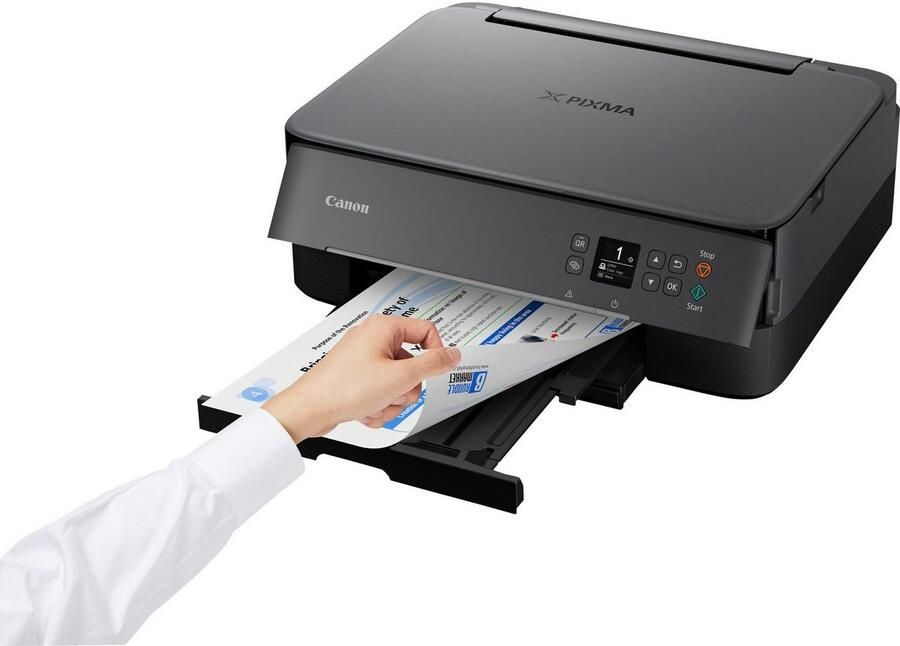 Canon All-in-oneprinter PIXMA TS5350i 3-in-1 inkjet-multifunctionele printer in zwart - Foto 2