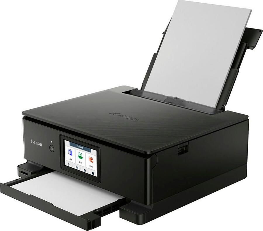 Canon All-in-oneprinter PIXMA TS8750 3-in-1 inkjet-multifunctionele printer met 6 aparte inktpatronen