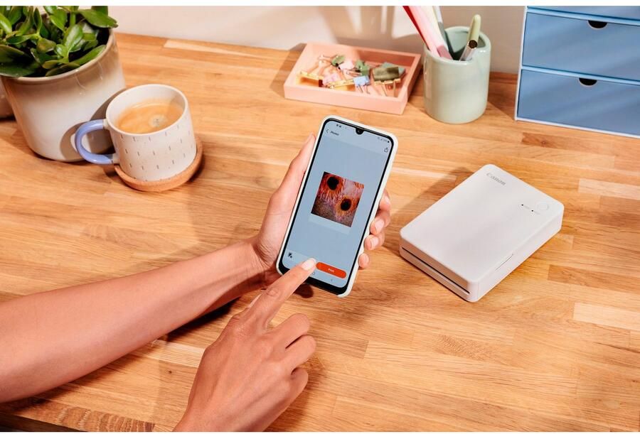 Canon SELPHY QX20-kleurenfotoprinter Inkjet printer Wit - Foto 6