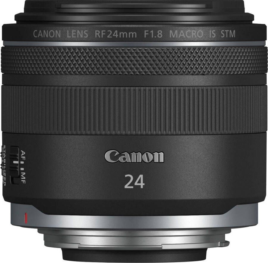 Canon Groothoekobjectief RF 24mm F1.8 MACRO IS STM Geschikt voor EOS R-systeemcamera's (bijv. EOS RP R8)