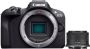 Canon EOS R100 Zwart + RF-S 18-45 IS STM | Top 10 Systeemcamera's | Fotografie Camera s | 4549292214598 - Thumbnail 2