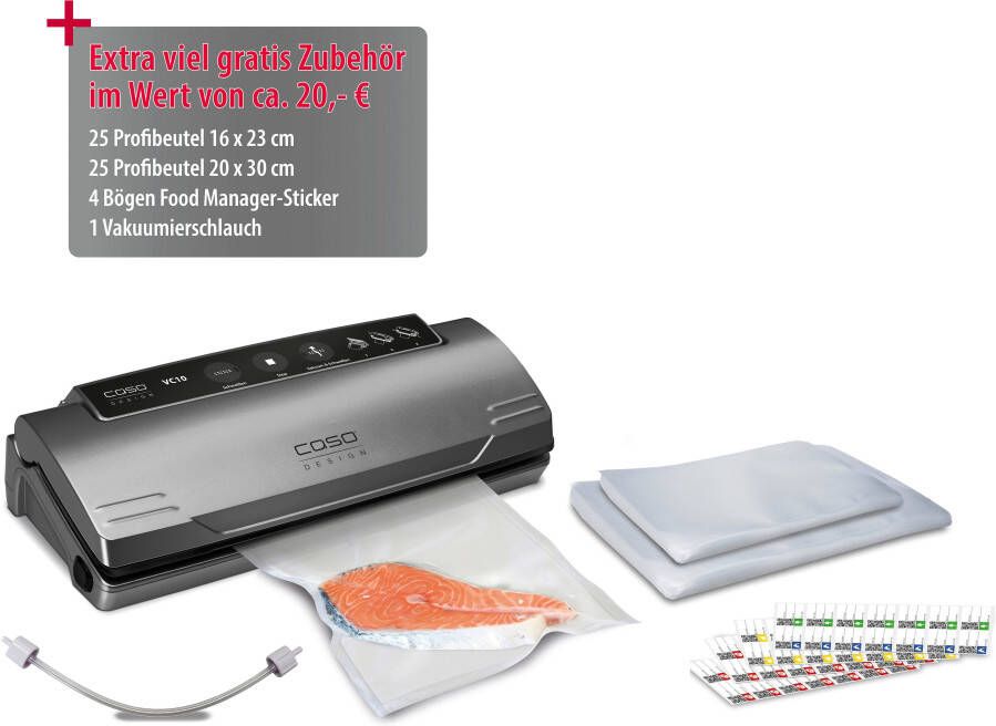 Caso VC10PLUS Edition Vacuum sealer Kookaccessoires