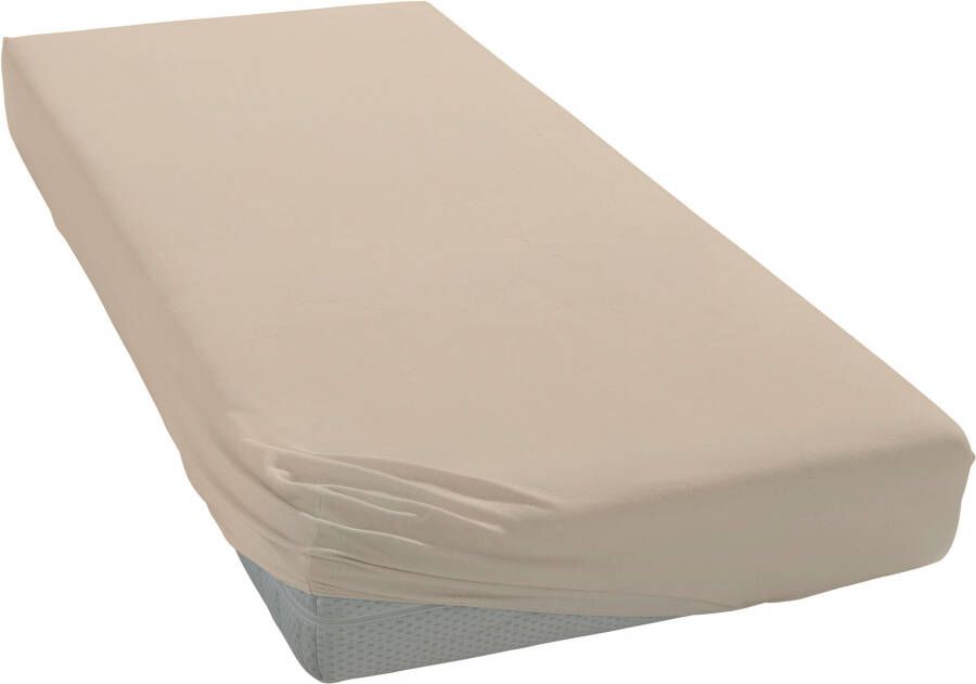 Cinderella Hoeslaken Flanel Geschikt voor Boxspring 1 Persoons 90 x 200 210 cm tot 30 cm Taupe - Foto 2