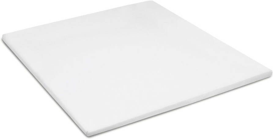 Cinderella Premium Molton Topper Tot 15 cm matrashoogte 180x210 cm Wit