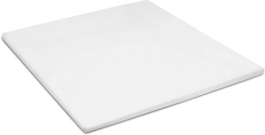 Cinderella Premium Molton Topper Tot 15 cm matrashoogte 180x220 cm Wit