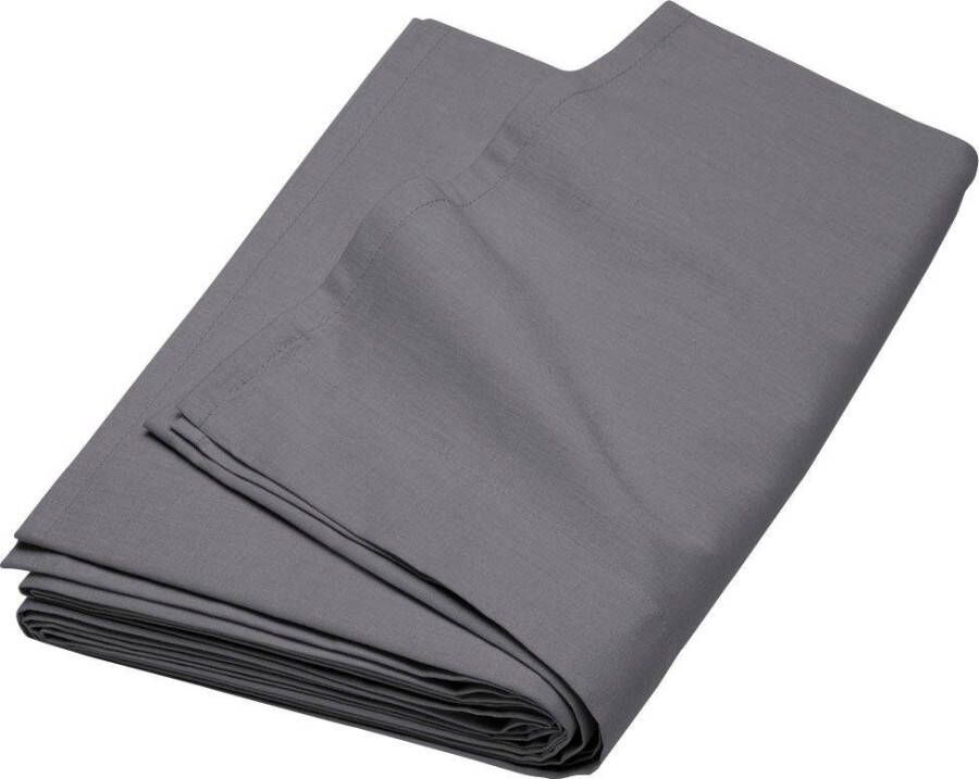 Cinderella Sundays Laken Tweepersoons Lits-jumeaux 240x270 cm Bovenlaken 100% Katoen-Satijn Antraciet