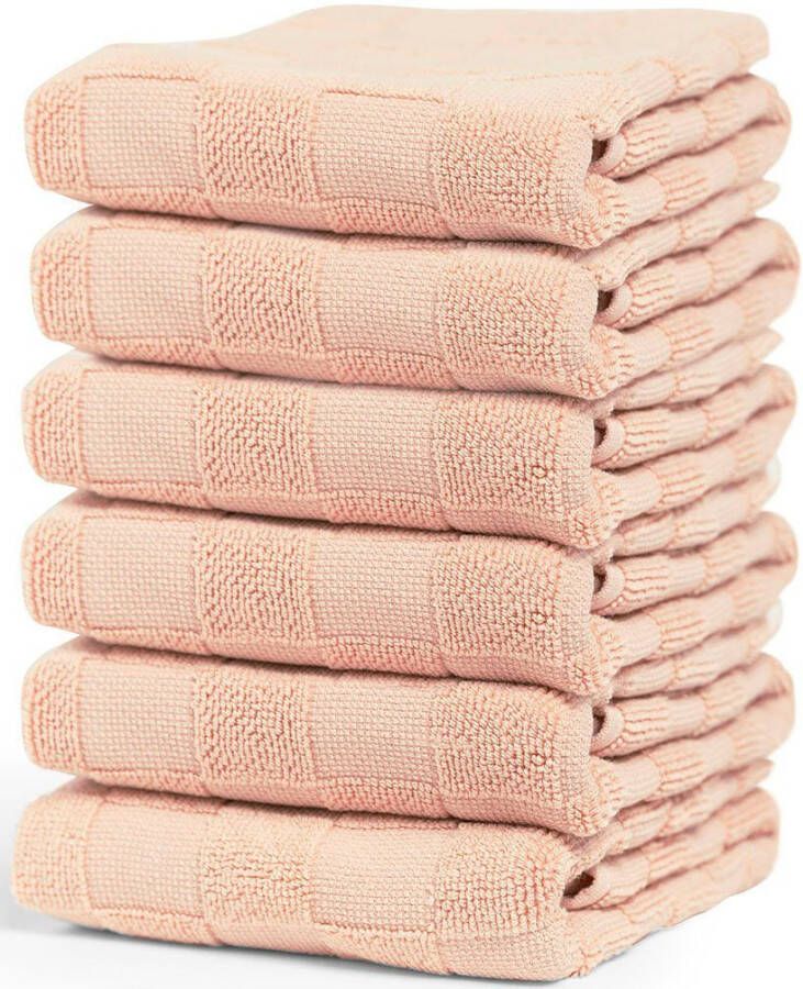 Cinderella Theedoek Checkmaid Keukenhanddoek van puur katoen afmetingen per doek ca. 50x55 cm (set 6-delig) - Foto 2