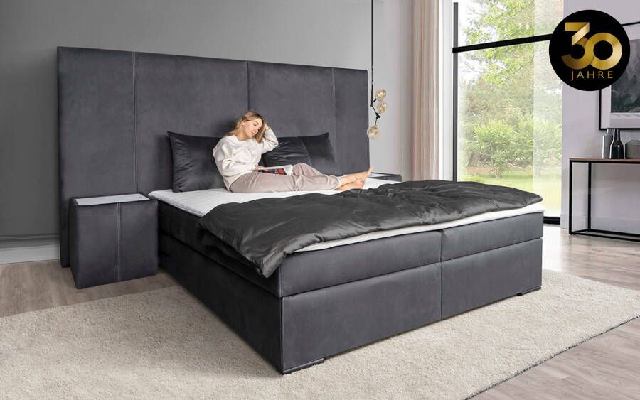 COLLECTION AB Boxspring 30 jaar jubileum model BIG incl. topmatras & bedkist naar keuze h2 h3 h4