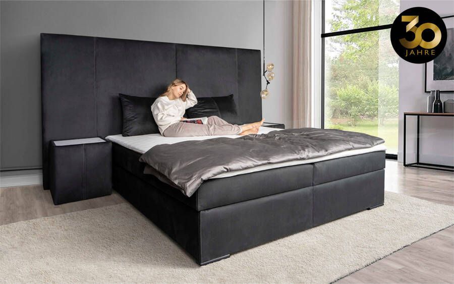 COLLECTION AB Boxspring 30 jaar jubileum model BIG incl. topmatras & bedkist naar keuze h2 h3 h4