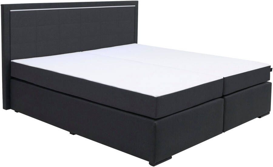 COLLECTION AB Boxspring 30 jaar jubileummodel Athena in h2 h3 & h4 naar keuze met ledstrip