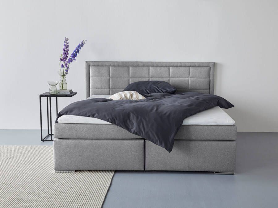 COLLECTION AB Boxspring Athena OTTOs Choice Topseller optioneel met bedkist inclusief topper bij uitvoering met matras in hardheden h2 h3 h4