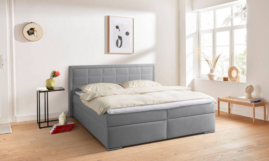 COLLECTION AB Boxspring Athena OTTOs Choice Topseller optioneel met bedkist inclusief topper bij uitvoering met matras in hardheden h2 h3 h4