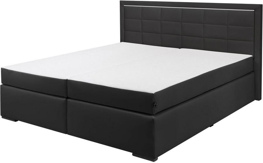 COLLECTION AB Boxspring 30 jaar jubileummodel Athena in h2 h3 & h4 naar keuze met ledstrip