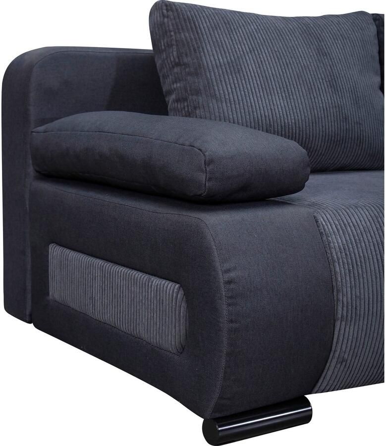 COLLECTION AB Slaapbank Moritz met slaapbank functie en bedbox comfortabele binnenvering