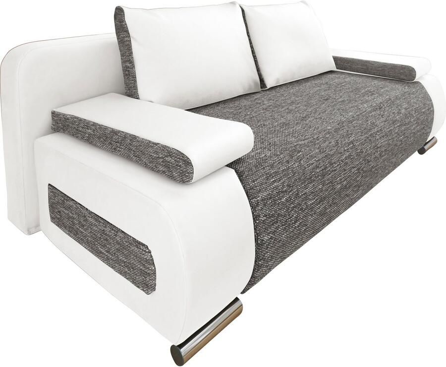 COLLECTION AB Slaapbank Moritz met slaapbank functie en bedbox comfortabele binnenvering