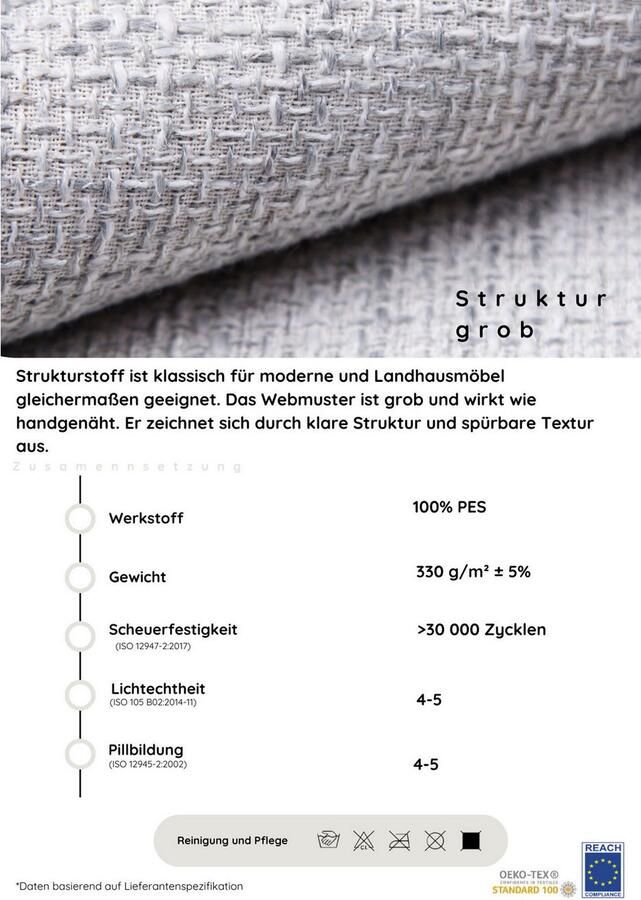 COLLECTION AB Hoekbank Parma L-vorm met slaapfunctie en binnenvering