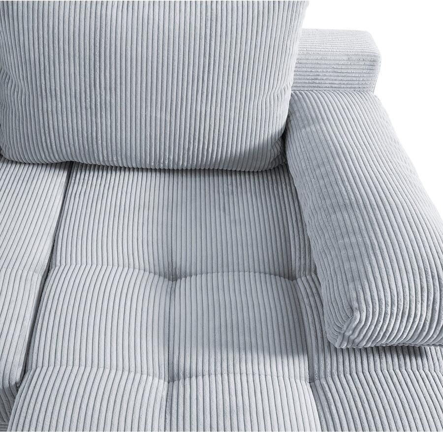 COLLECTION AB Zithoek Josy U-vorm B: 269 cm met bedfunctie & bedlade vering