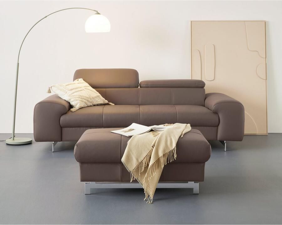 COTTA Hocker Chef met edele metalen poten