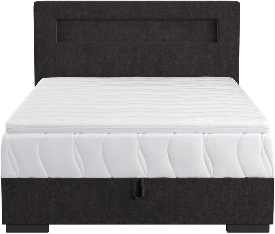 COTTA Boxspring Kelly uitgerust met led-licht incl. bedlade