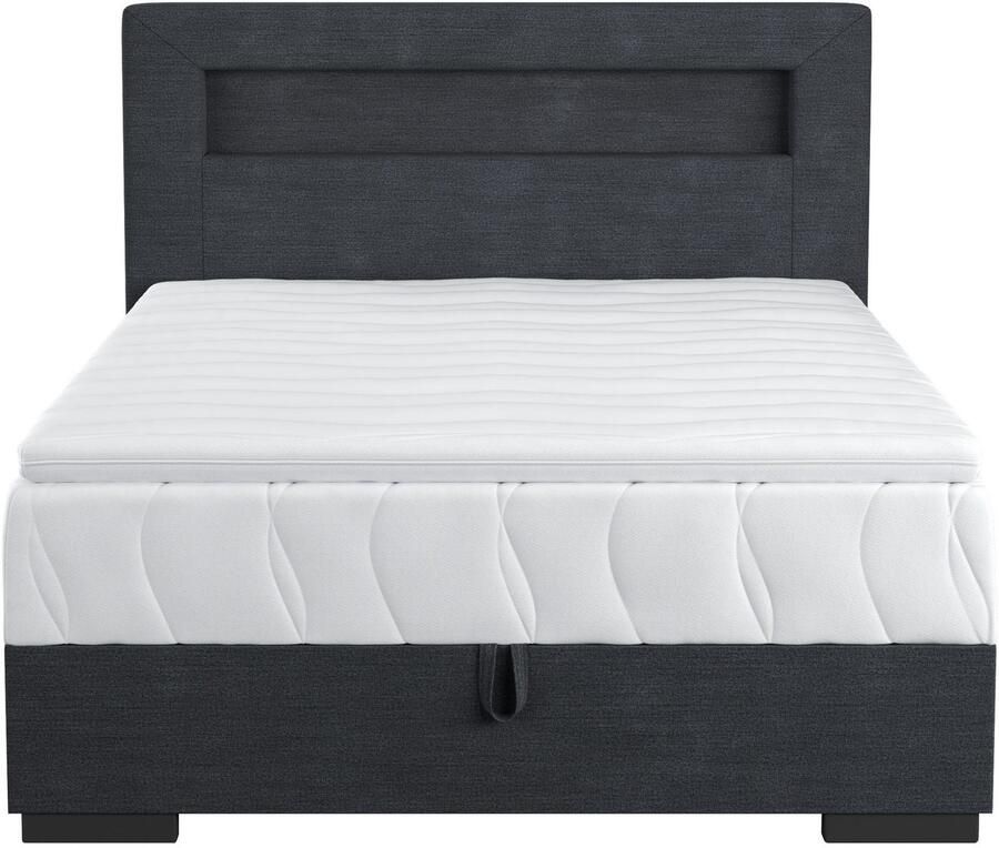 COTTA Boxspring Kelly uitgerust met led-licht incl. bedlade