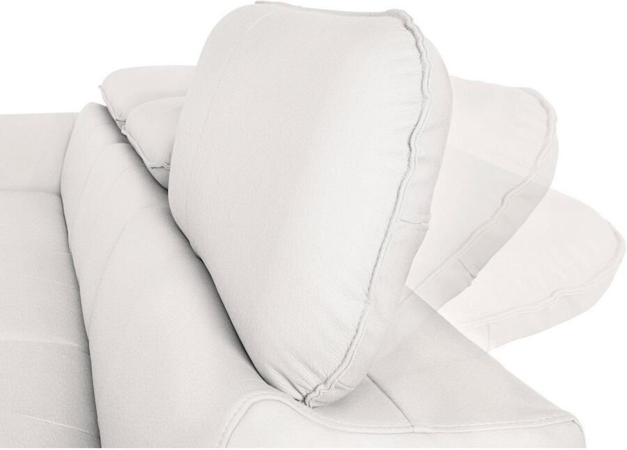 COTTA Hoekbank Driver L-vorm met verstelbaar hoofdeind naar keuze met slaapfunctie & bedkist