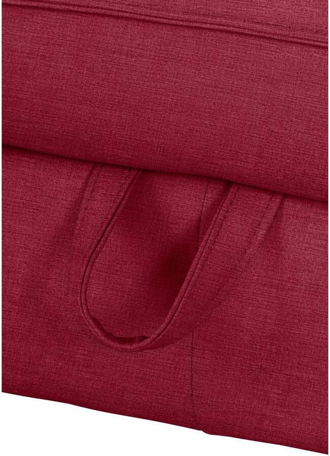 COTTA Hoekbank Driver L-vorm met verstelbaar hoofdeind naar keuze met slaapfunctie & bedkist