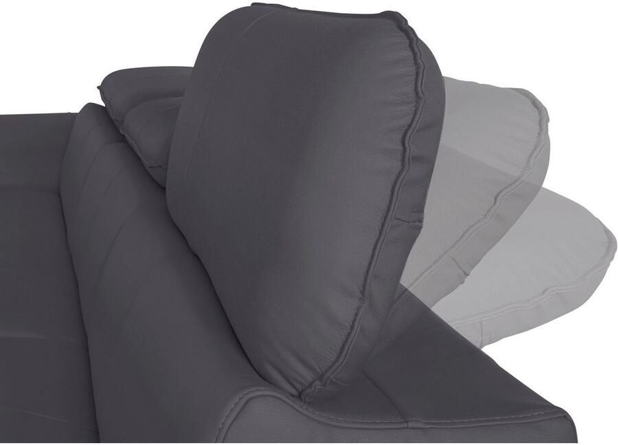 COTTA Hoekbank Driver L-vorm met verstelbaar hoofdeind naar keuze met slaapfunctie & bedkist