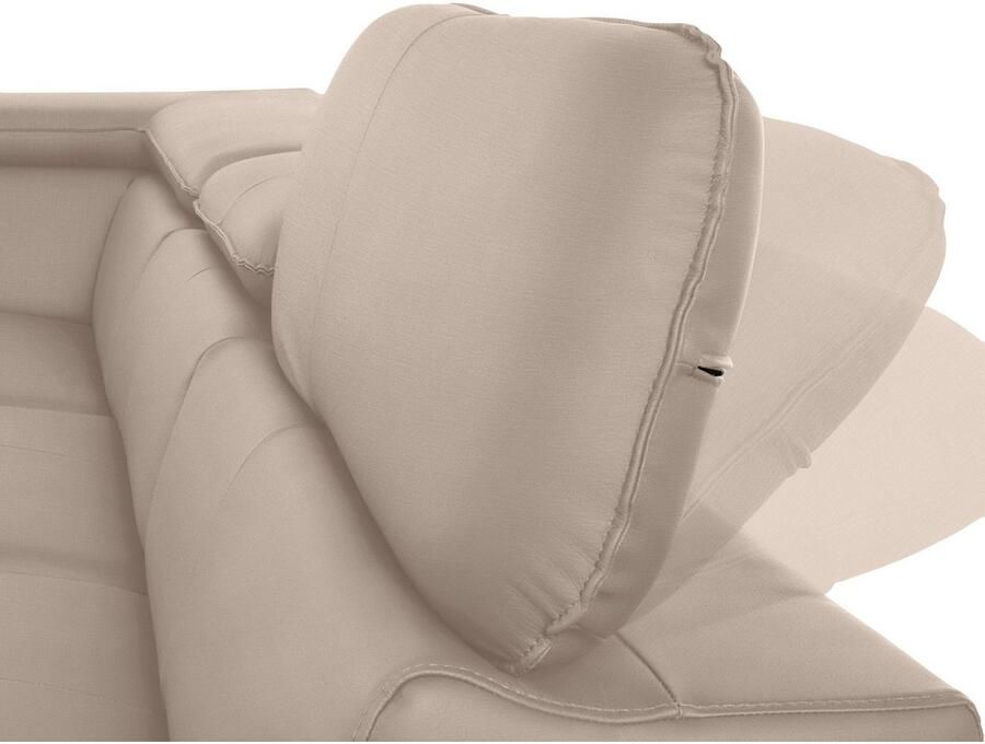 COTTA Hoekbank Driver L-vorm met verstelbaar hoofdeind naar keuze met slaapfunctie & bedkist