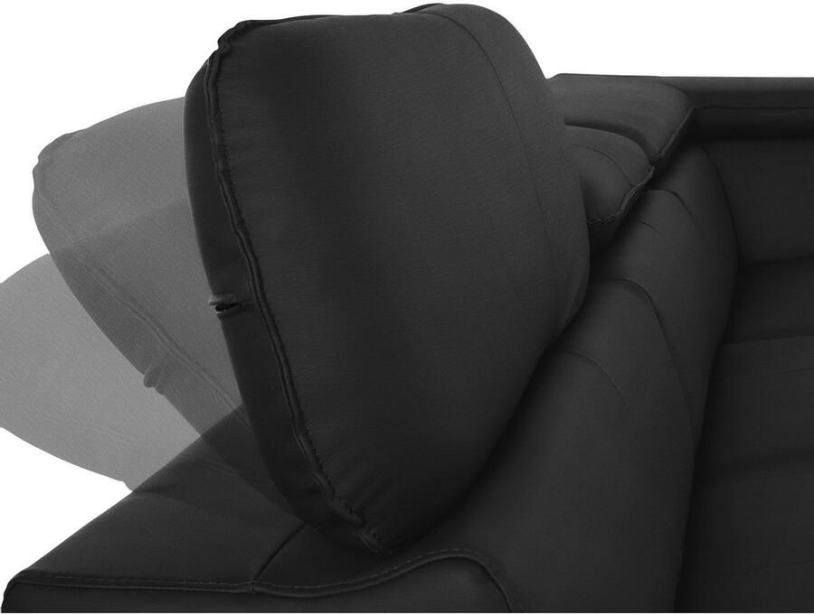 COTTA Hoekbank Driver L-vorm met verstelbaar hoofdeind naar keuze met slaapfunctie & bedkist