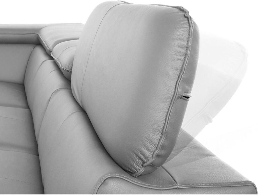 COTTA Hoekbank Driver L-vorm met verstelbaar hoofdeind naar keuze met slaapfunctie & bedkist